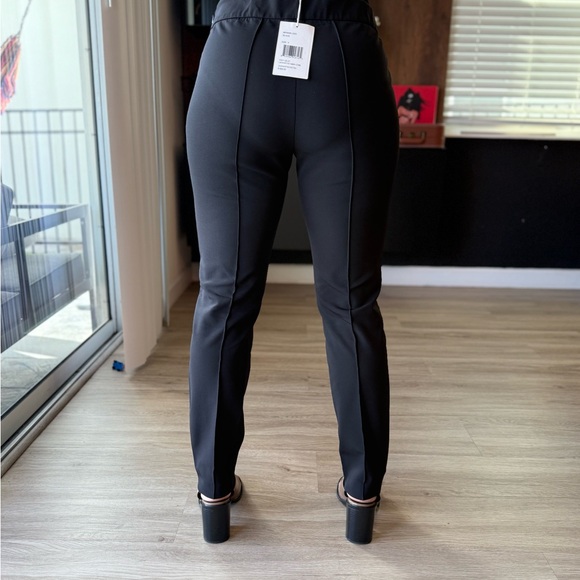 Lafayette 148 New York Pants - Lafayette 148 New York Black Slim Tailored Ponte Pants